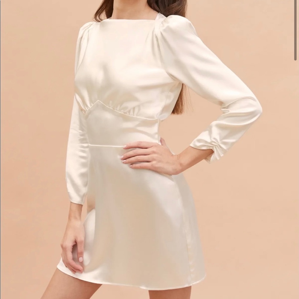 Brand new without tag Reformation wedding dress/ white dress/ Rudi dress Size 0